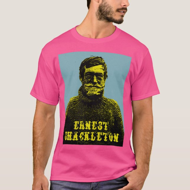 T-shirt Explorateur Ernst Shackleton (Devant)