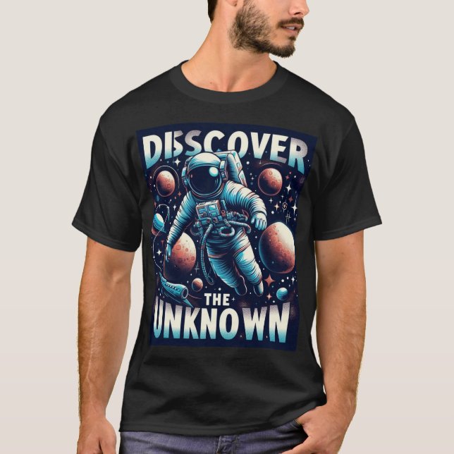 T-shirt Explorateur Galactique (Devant)