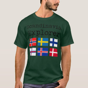 T-shirt Explorateur Scandinavie