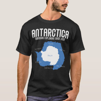 T-shirt Explorateurs de l'Antarctique déroutant depuis 182