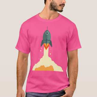 T-shirt Exploration astronomique des astronautes de fusées