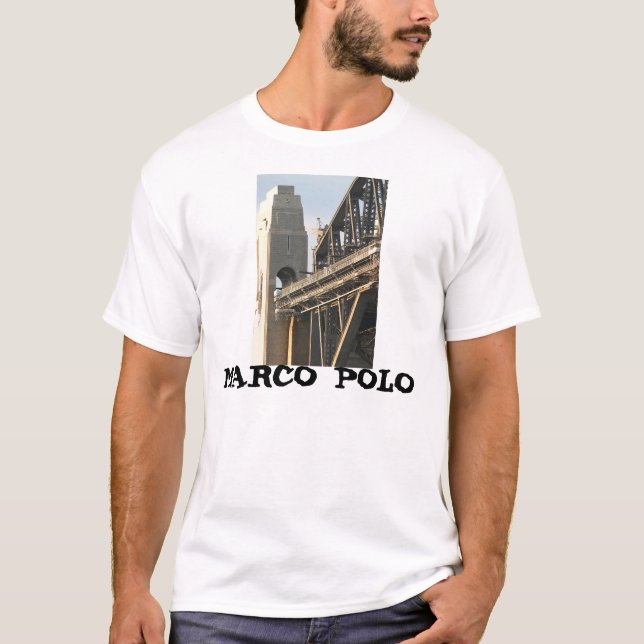 T-shirt Exploration de pont de port (Devant)