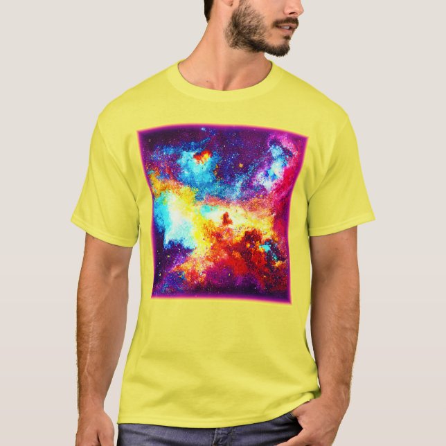 T-shirt Exploration des Nebulae les plus brillantes. Comma (Devant)