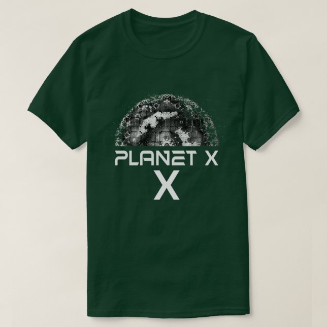T-shirt Exploration spatiale Intergalactique Voyage Plan N (Design devant)