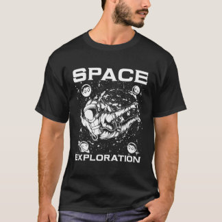 T-shirt Exploration spatiale Nebula Système solaire Coloni