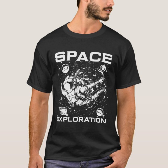 T-shirt Exploration spatiale Nebula Système solaire Coloni (Devant)