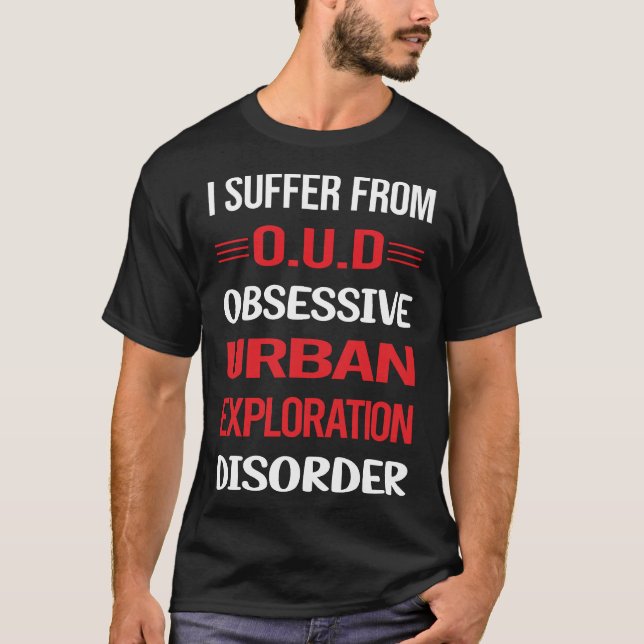 T-shirt Exploration Urbaine Obsessionnelle (Devant)