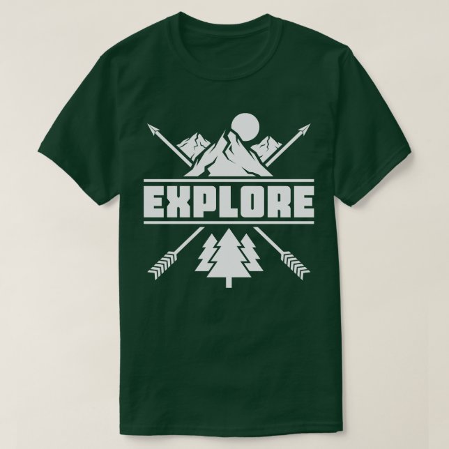 T-shirt Explorer (Design devant)