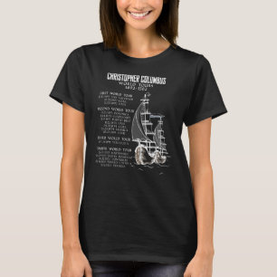 T-shirt Explorer Christophe Colomb World Tours