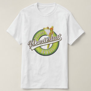 T-shirt explorer le Brésil avec un esprit d'aventure