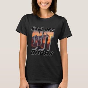 T-SHIRT EXPLORER LES PORTES EXTÉRIEURES