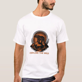 T-shirt Explorez la nature.