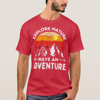 T-shirt Explorez la nature Aventure