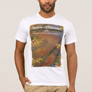 T-shirt Explorez la nature ! visitez les États-Unis