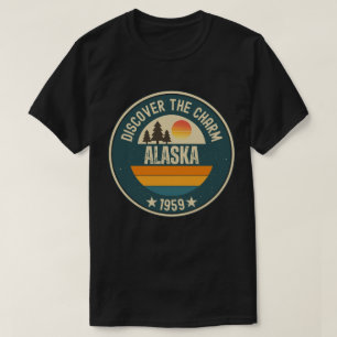 T-shirt Explorez l'Alaska- Des modèles pour tous les amour