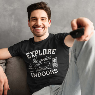 T-shirt Explorez le grand à l'intérieur