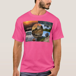 T-shirt Explorez le Parc national de l'Acadie - Maine