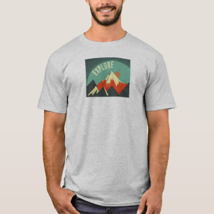 T-shirt Explorez les montagnes