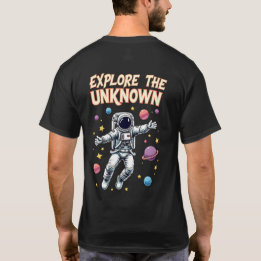 T-shirt 🚀 "Explorez L'Inconnu" - Space Adventure 🌌