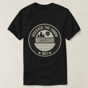 T-shirt Explorez Missouri - MO State Adventure