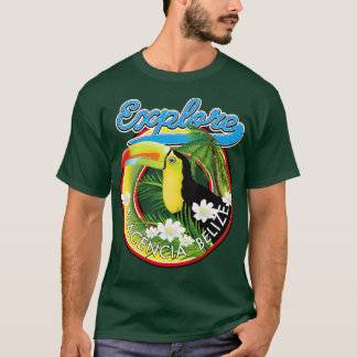 T-shirt Explorez Placencia Belize Voyage