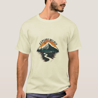 T-shirt Explorez Sauvage