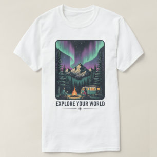 T-shirt Explorez votre aventure mondiale