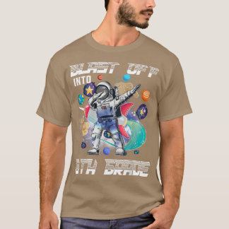 T-shirt Exploser dans l'espace astronaute de 6e année Reto