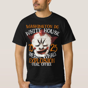 T-shirt Explosion de baleine à sperm TRUMP MAISON BLANCHE 