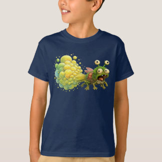 T-shirt Explosion de bug !" Insecte qui péte drôlement