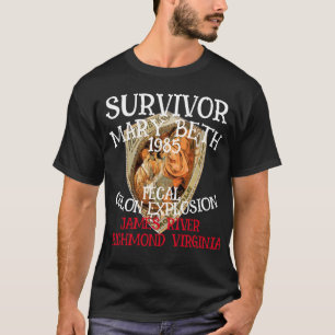 T-shirt Explosion de colon fécal de FW HG SL MARY BETH