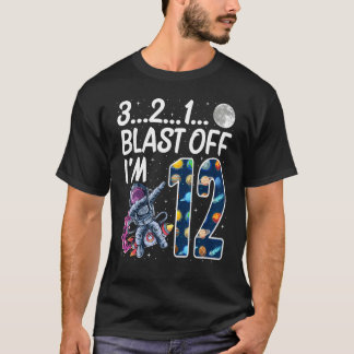 T-shirt Explosion de l'espace extra-atmosphérique 12 ans 1