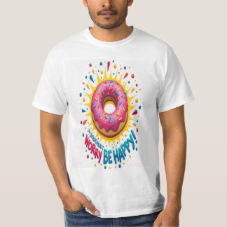 T-shirt Explosion de Pop Art de Donut Fantaisiste