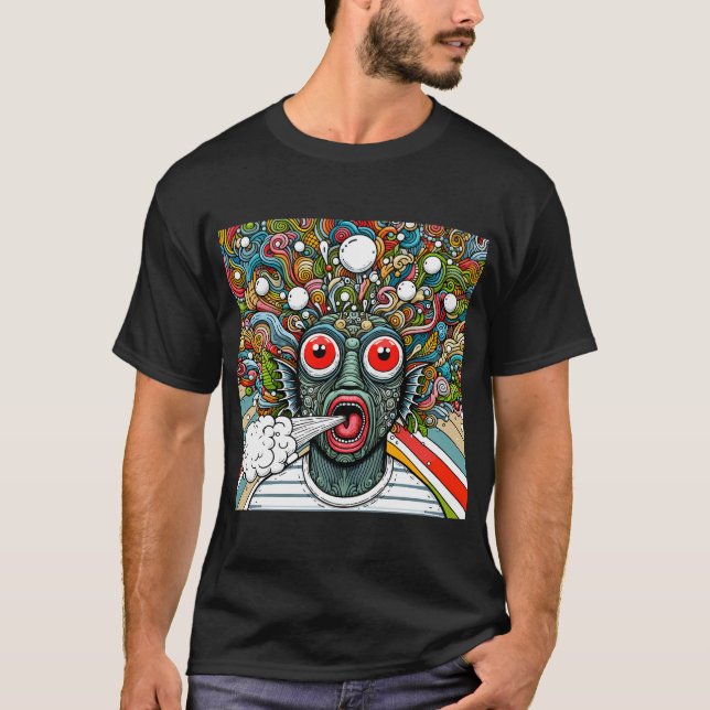 T-shirt Explosion d'idées dans le Carnaval du Ridicule (Devant)