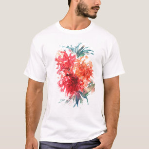 T-shirt Explosion Florale Vibrante