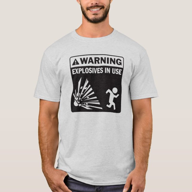 T-shirt explosives4 (Devant)