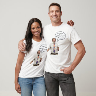 T-shirt Exporter un démocrate