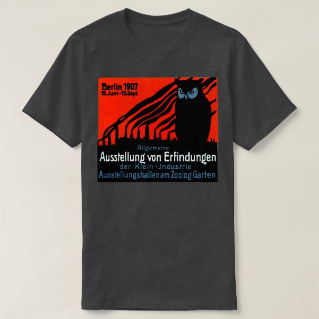 T-shirt Exposition de Berlin 1907 (Design devant)