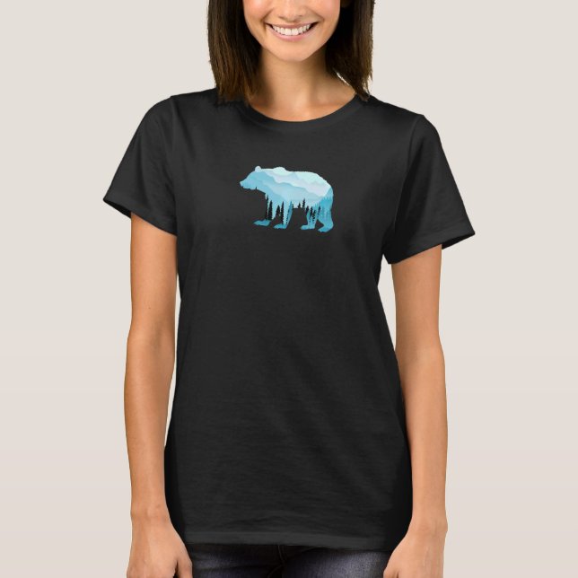 T-shirt Exposition de l'ours Préserver Faune Surréelle Ani (Devant)