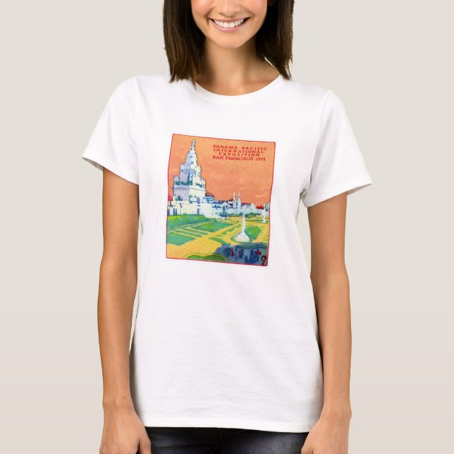 T-shirt Exposition de San Francisco 1915 (Devant)