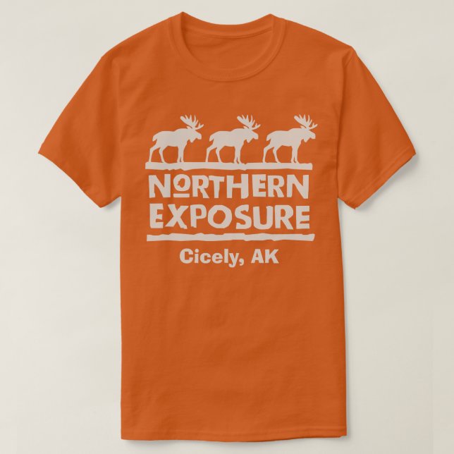 T-shirt Exposition Nord Cicely Alaska (Design devant)