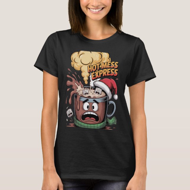 T-shirt Express de Mess Hot (Devant)