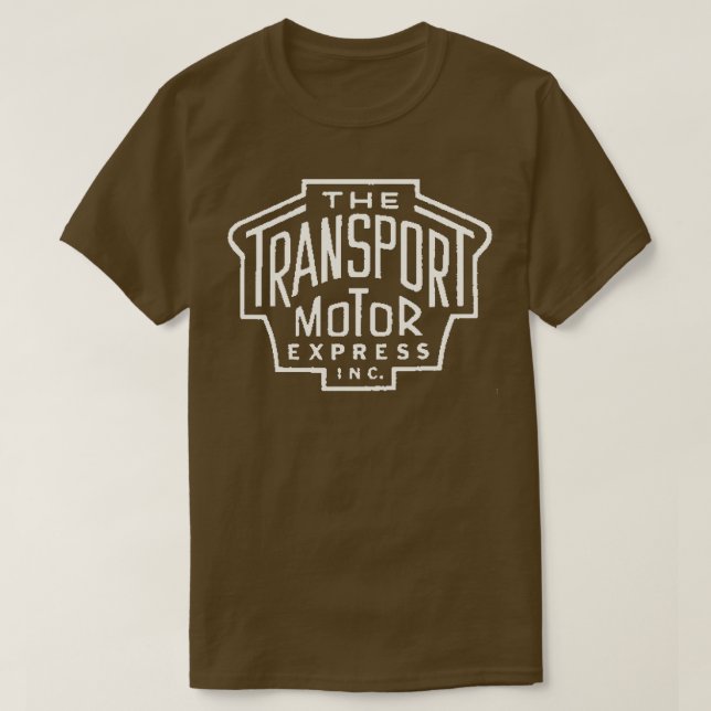T-shirt Express moteur de transport (Design devant)