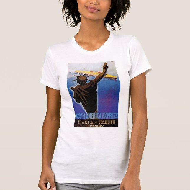 T-shirt Express nord-américain (Devant)