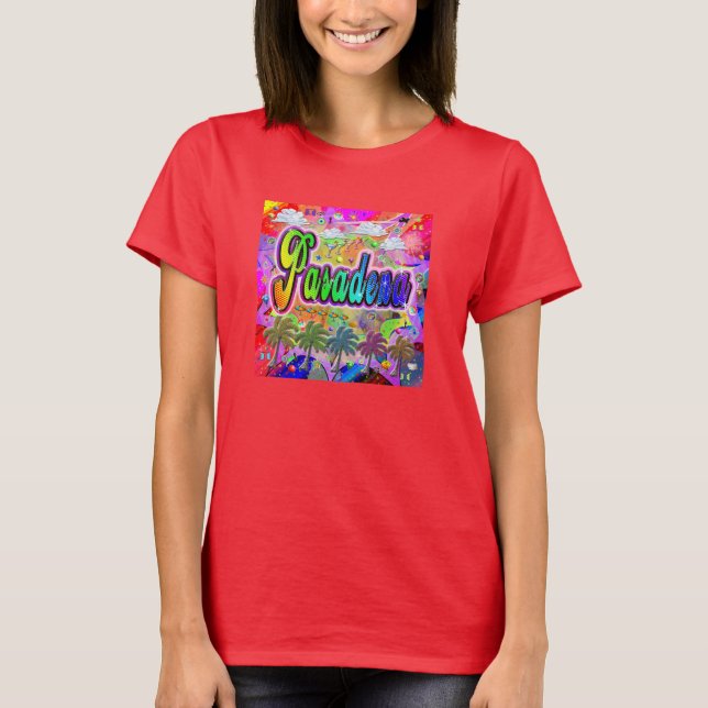 T-shirt Express Pasadena Vista (Devant)
