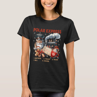 T-shirt Express Polaire Du Pôle Nord Tous À L'Étranger Cro
