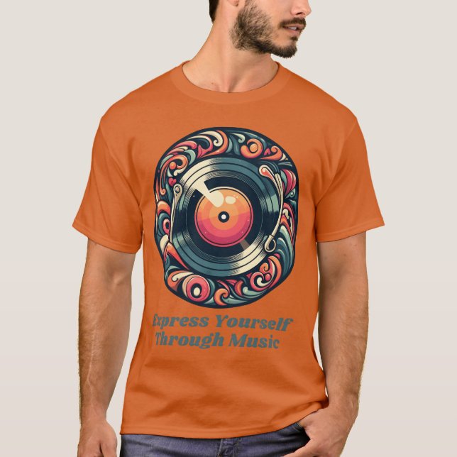 T-shirt Express-toi par la musique (Devant)
