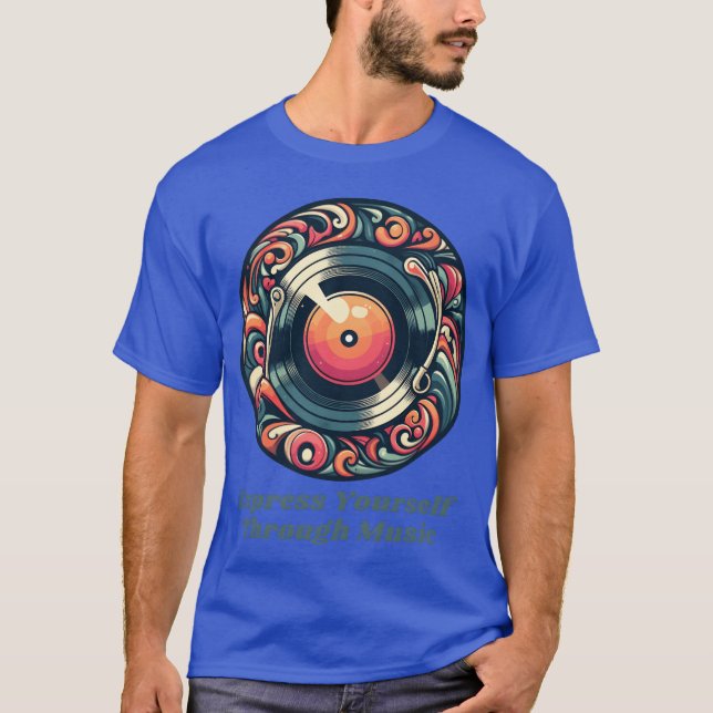 T-shirt Express-toi par la musique (Devant)