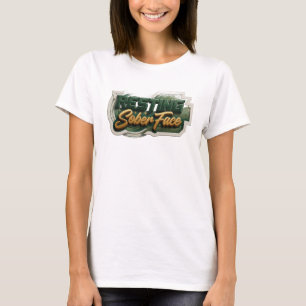 T-shirt Expression artistique audacieuse VISAGE SOBRE AU R