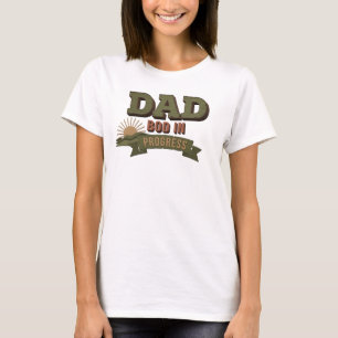 T-shirt Expression artistique de progrès de papa moche